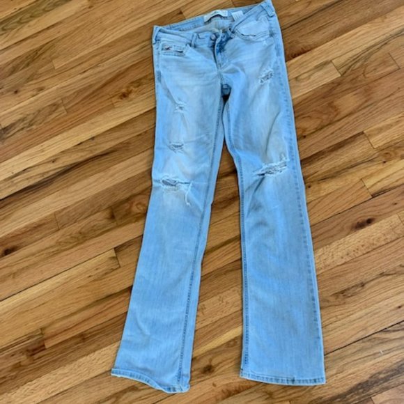 Hollister Jeans Hollister Extral Long Boot Cut Jeans Size 29 Poshmark